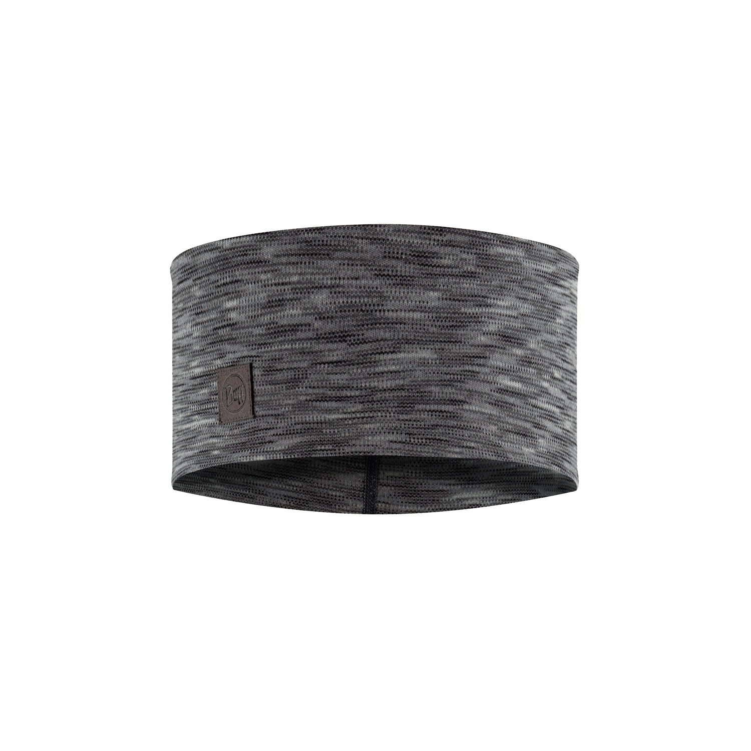 MERINO WIDE HEADBAND MULTISTRIPES FOG GREY