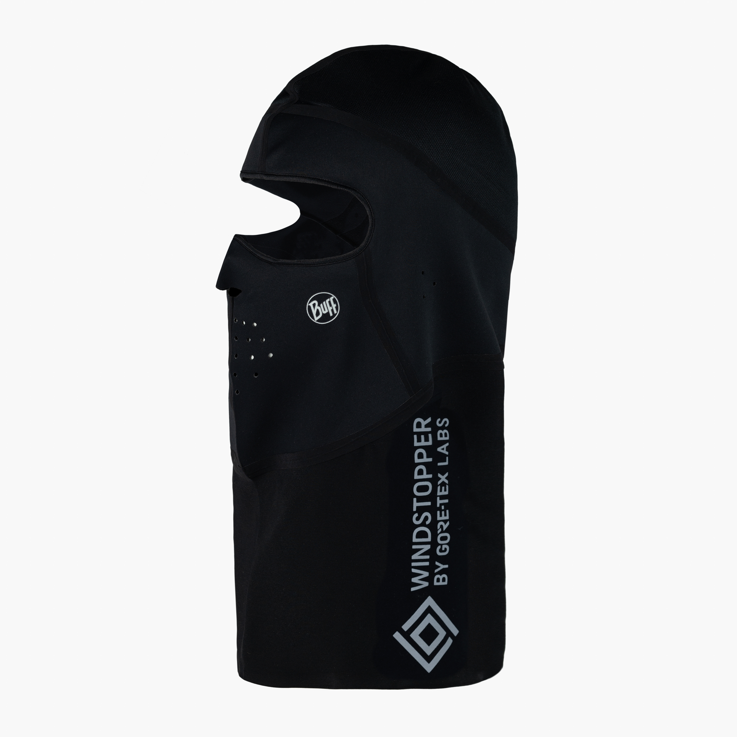 WINDPROOF BALACLAVA SOLID BLACK M/L