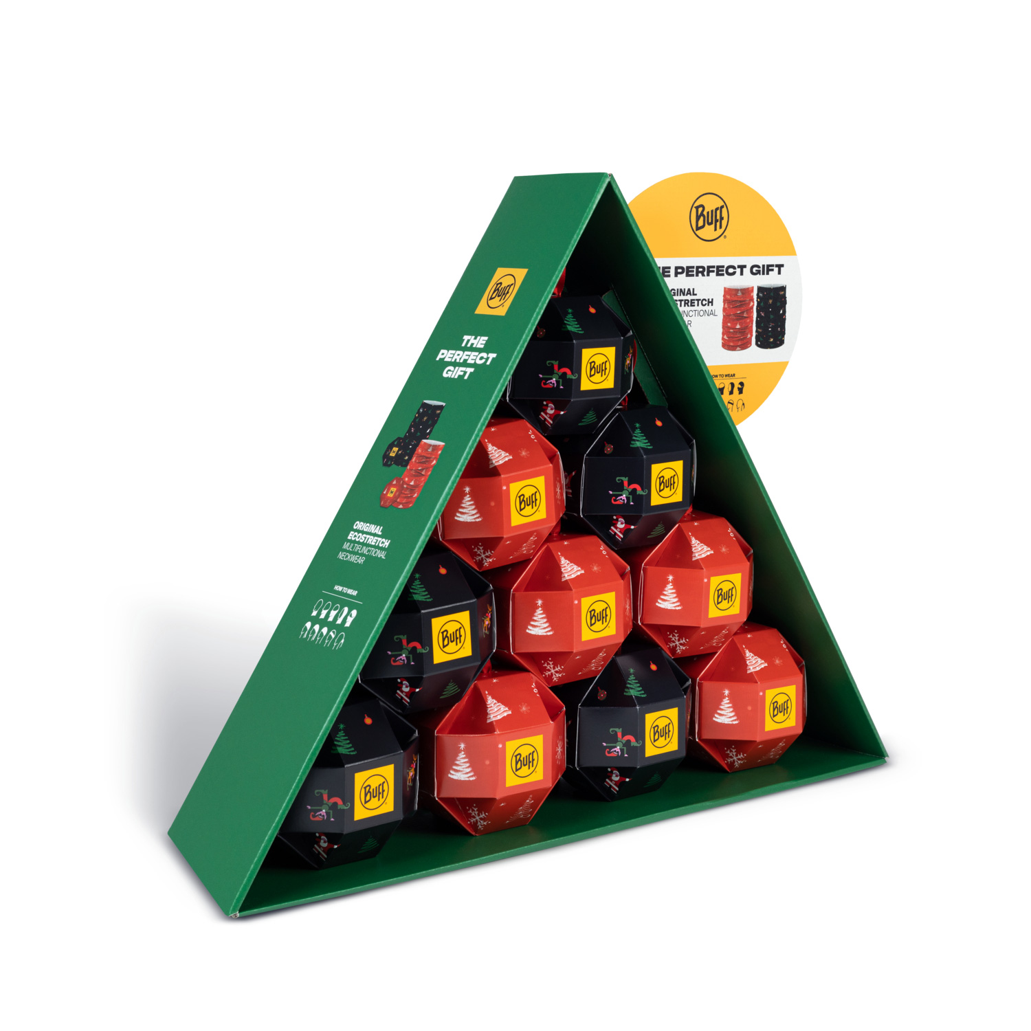 【ADVENTURE READY GIFTS】ORIGINAL ECOSTRETCH HOLIDAYS PACK +20 UNITS 2023  (Display + 20 products (10 of each design))