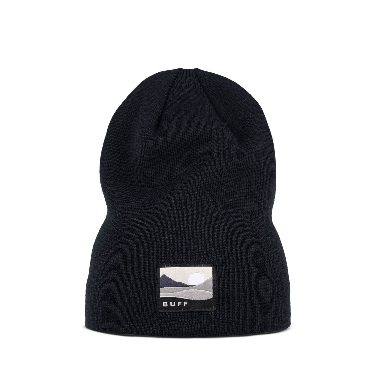 KNITTED BEANIE LILON LONG BLACK