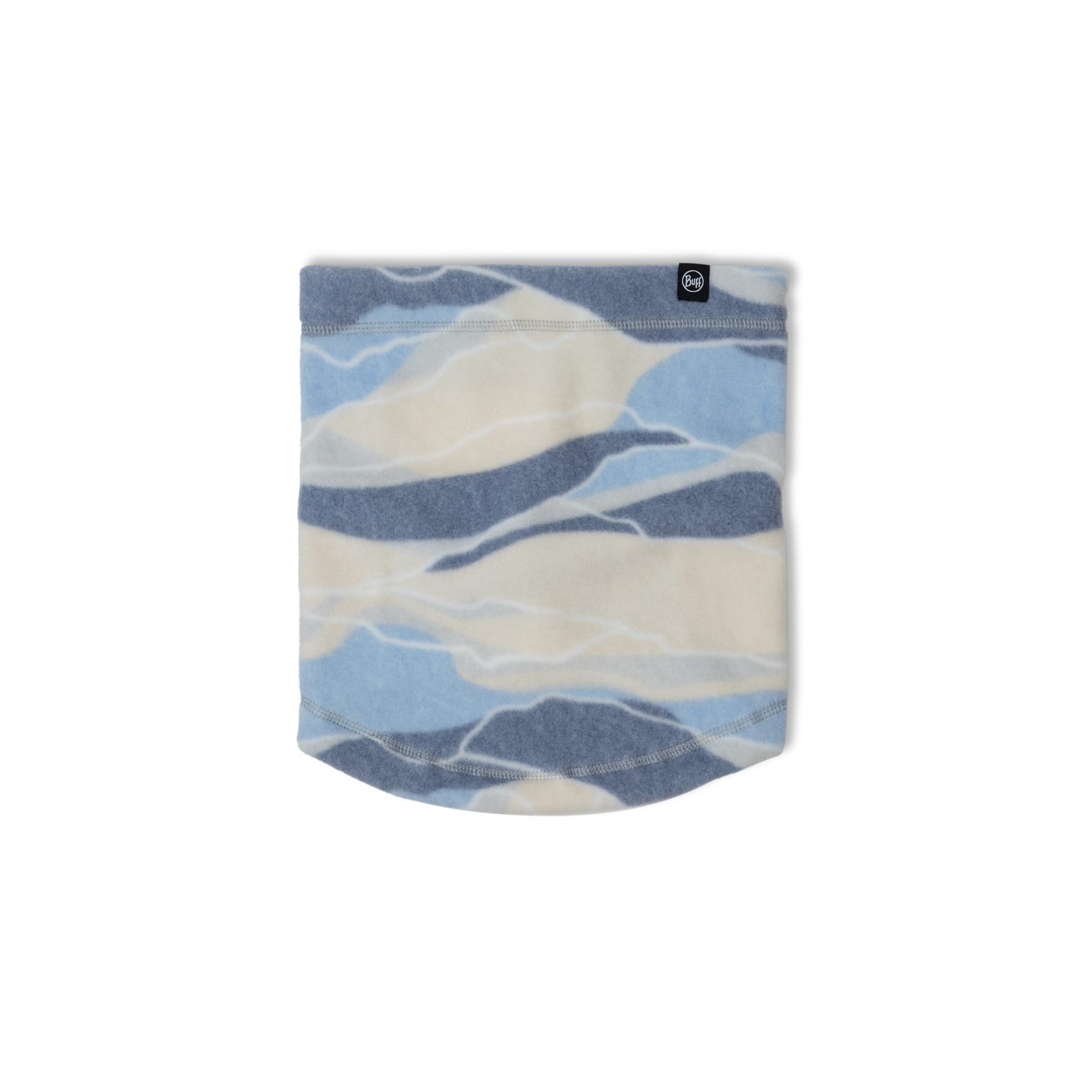 POLAR PRINTS NECKWARMER AGUAR BLUE