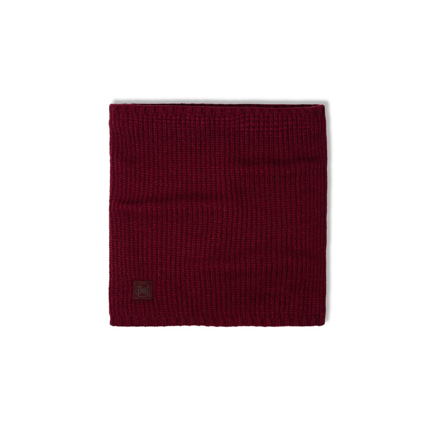 KNITTED & FLEECE NECKWARMER RUTGER GARNET