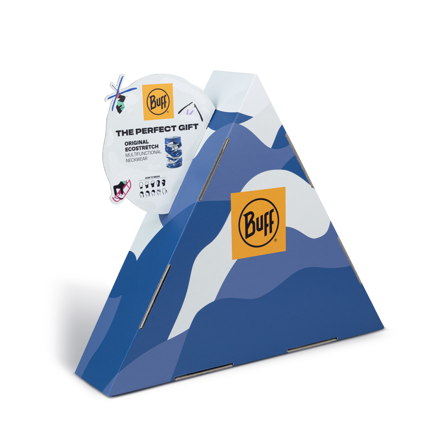 【ADVENTURE READY GIFTS】ORIGINAL ECOSTRETCH PACK MOUNTAIN XMAS (Display + 20 products)
