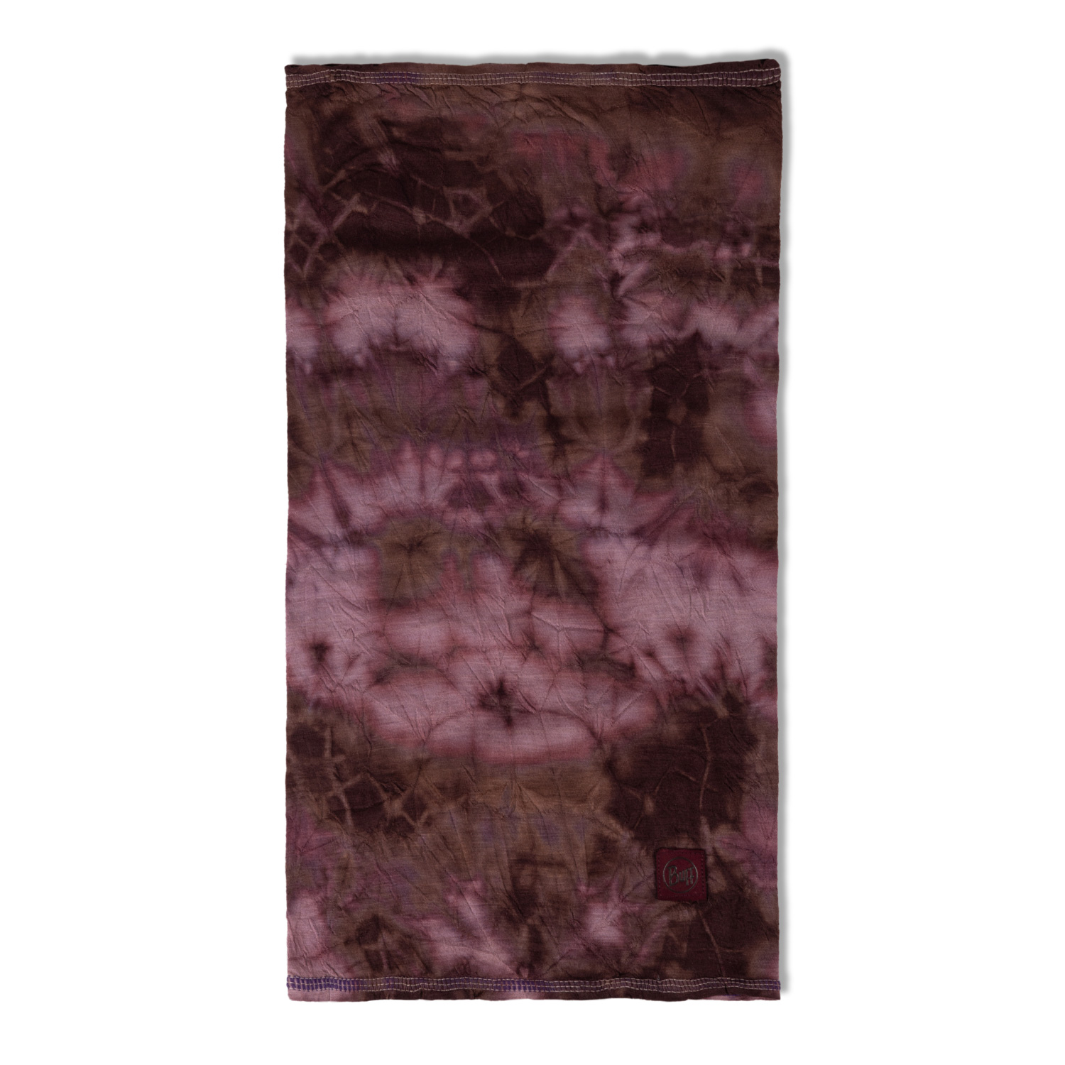 MERINO LW NATURAL TYE DYE BURGUNDY