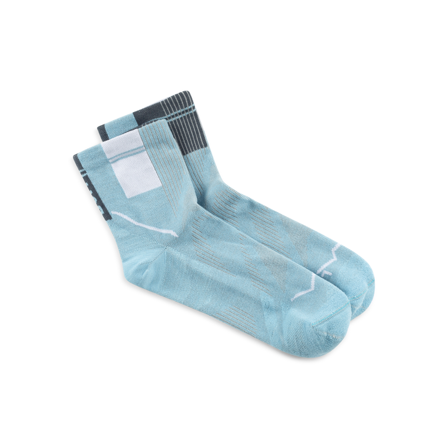 SOCKS COOLNET QUARTER DUSTY BLUE XL