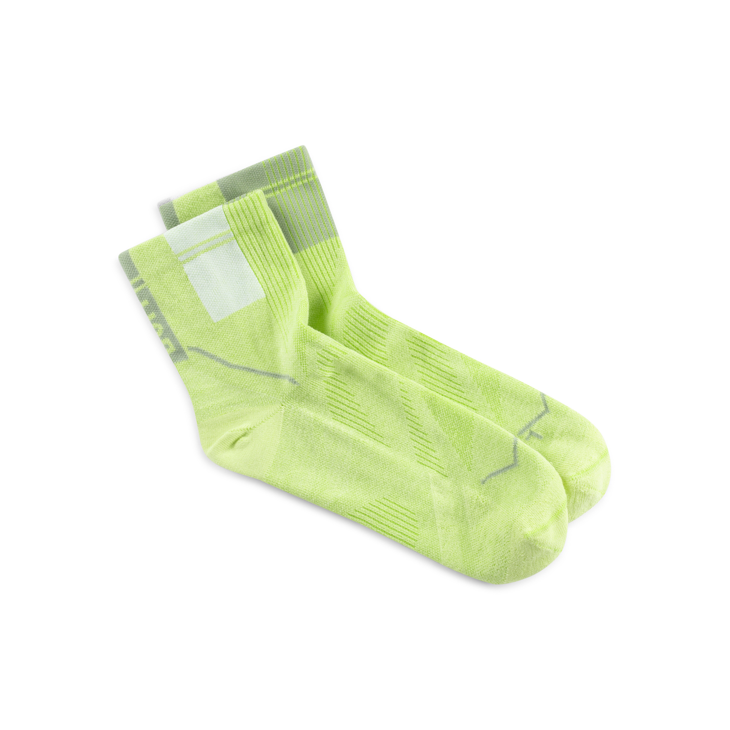 SOCKS COOLNET QUARTER LIME S