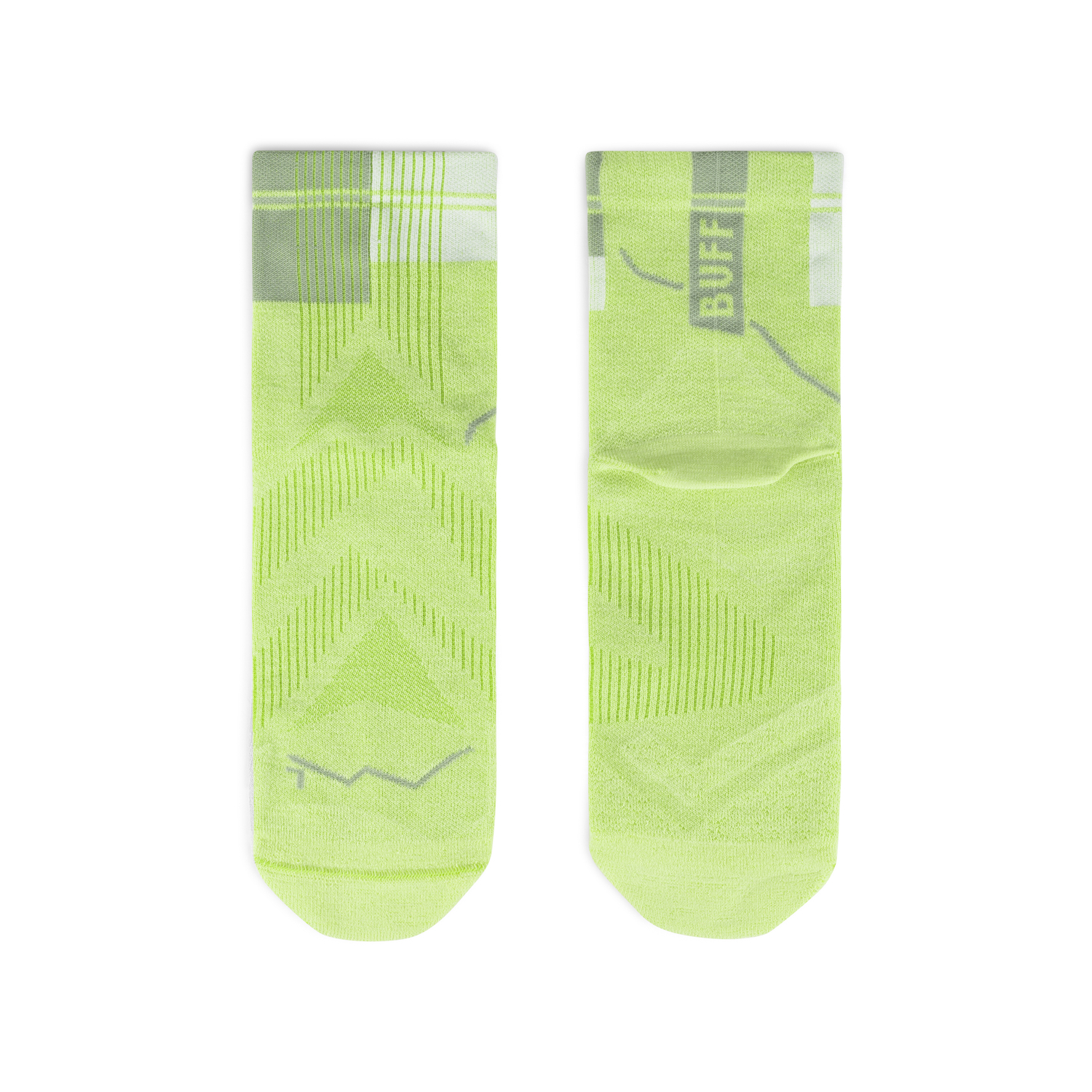 SOCKS COOLNET QUARTER LIME L