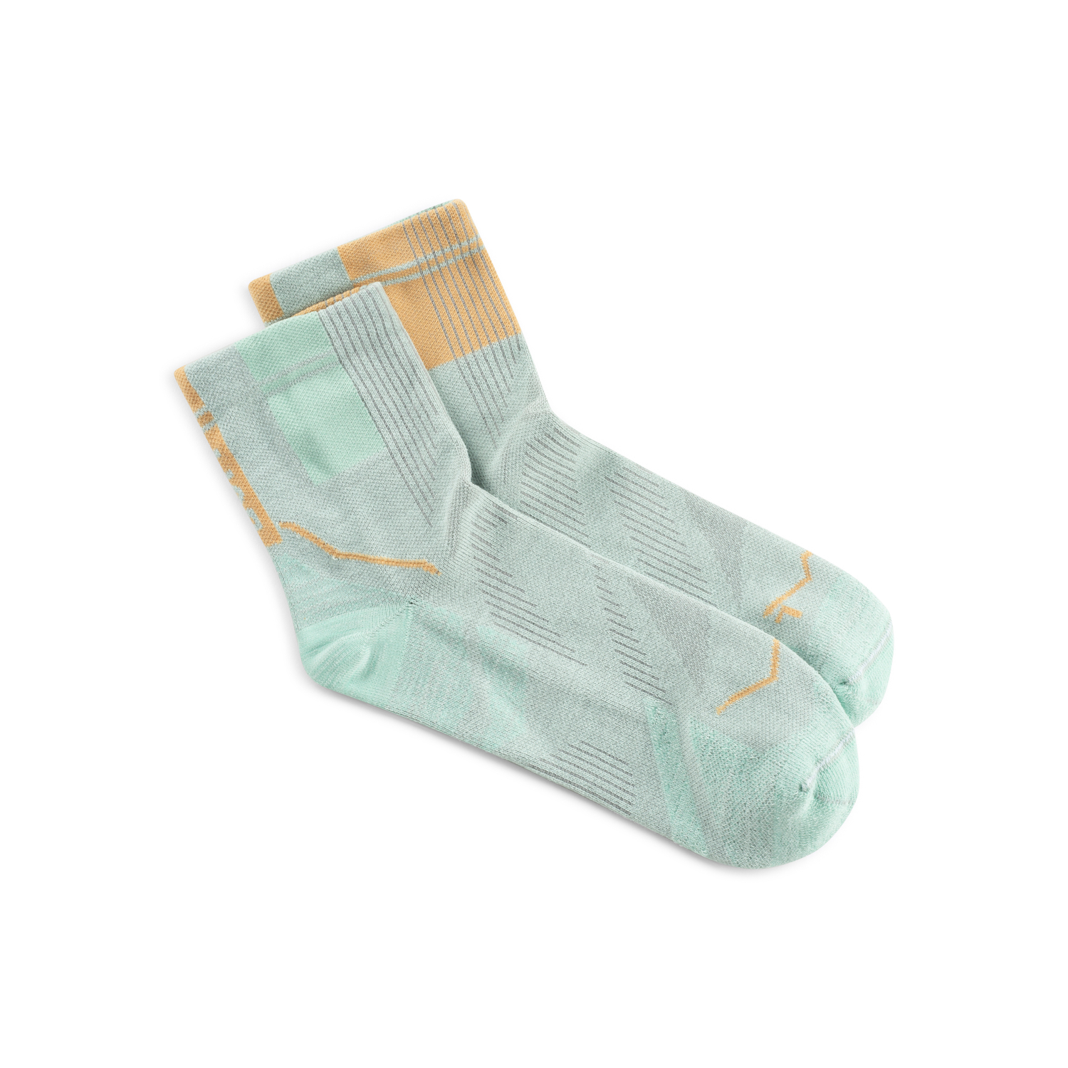 SOCKS COOLNET QUARTER SEAGROVE GREEN S