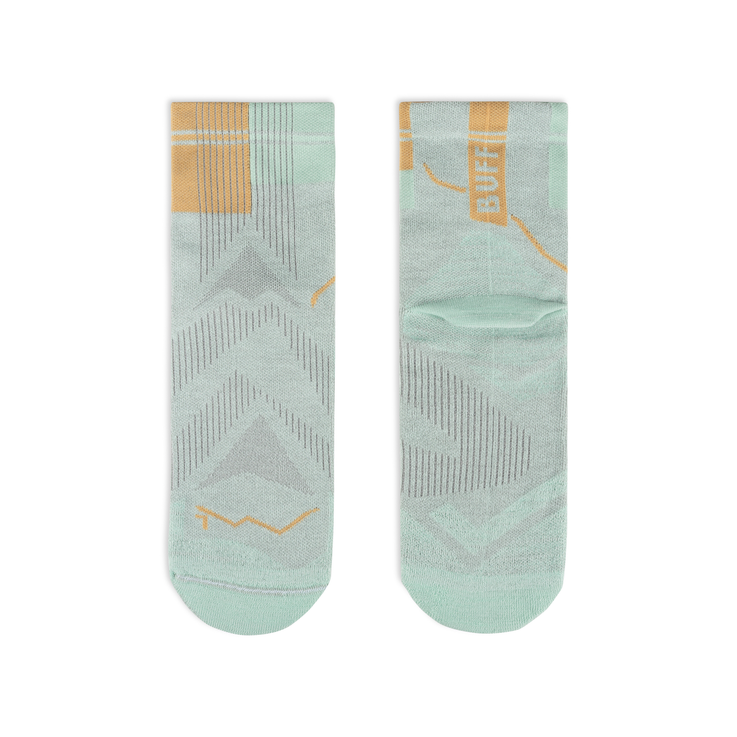 SOCKS COOLNET QUARTER SEAGROVE GREEN M