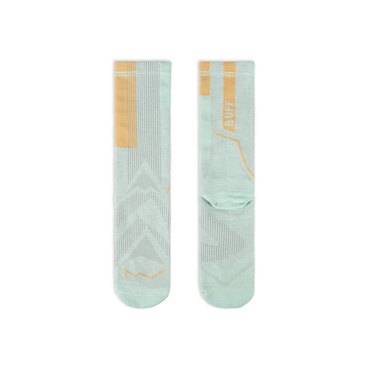 SOCKS COOLNET CREW SEAGROVE GREEN M