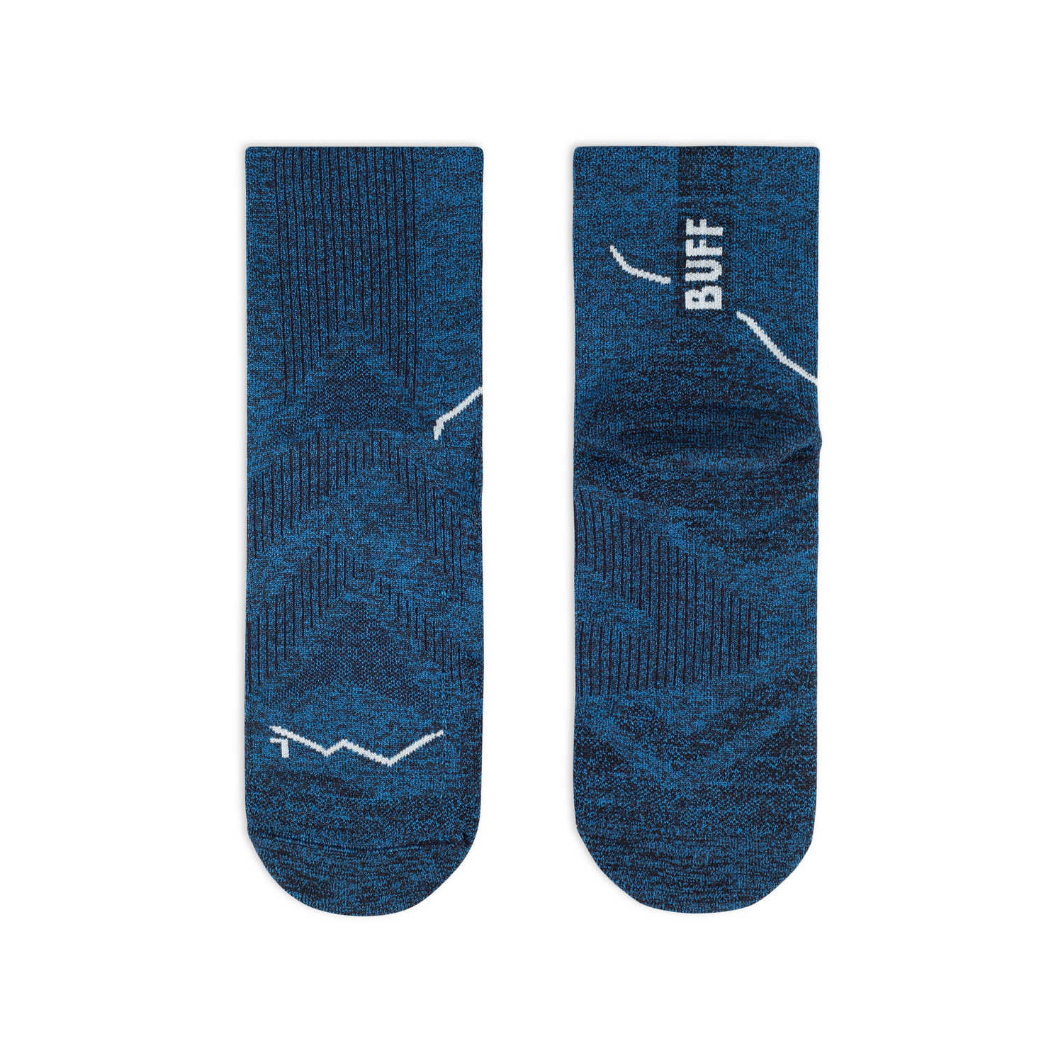 SOCKS DRYFLX QUARTER BLUE M