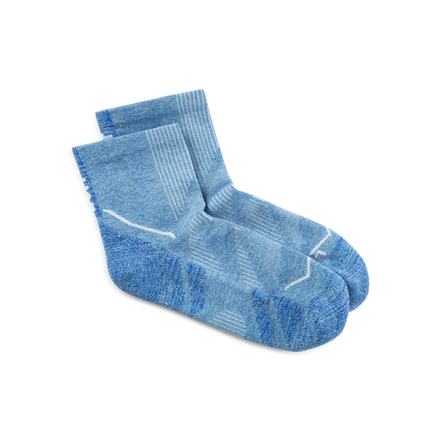 SOCKS DRYFLX QUARTER WASHED BLUE S