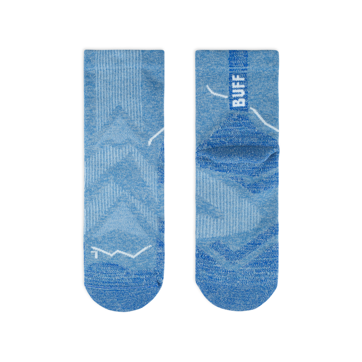 SOCKS DRYFLX QUARTER WASHED BLUE M