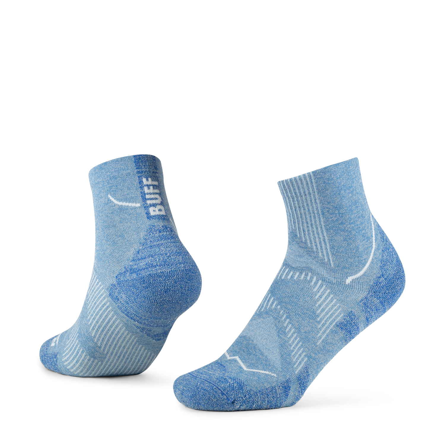 SOCKS DRYFLX QUARTER WASHED BLUE M