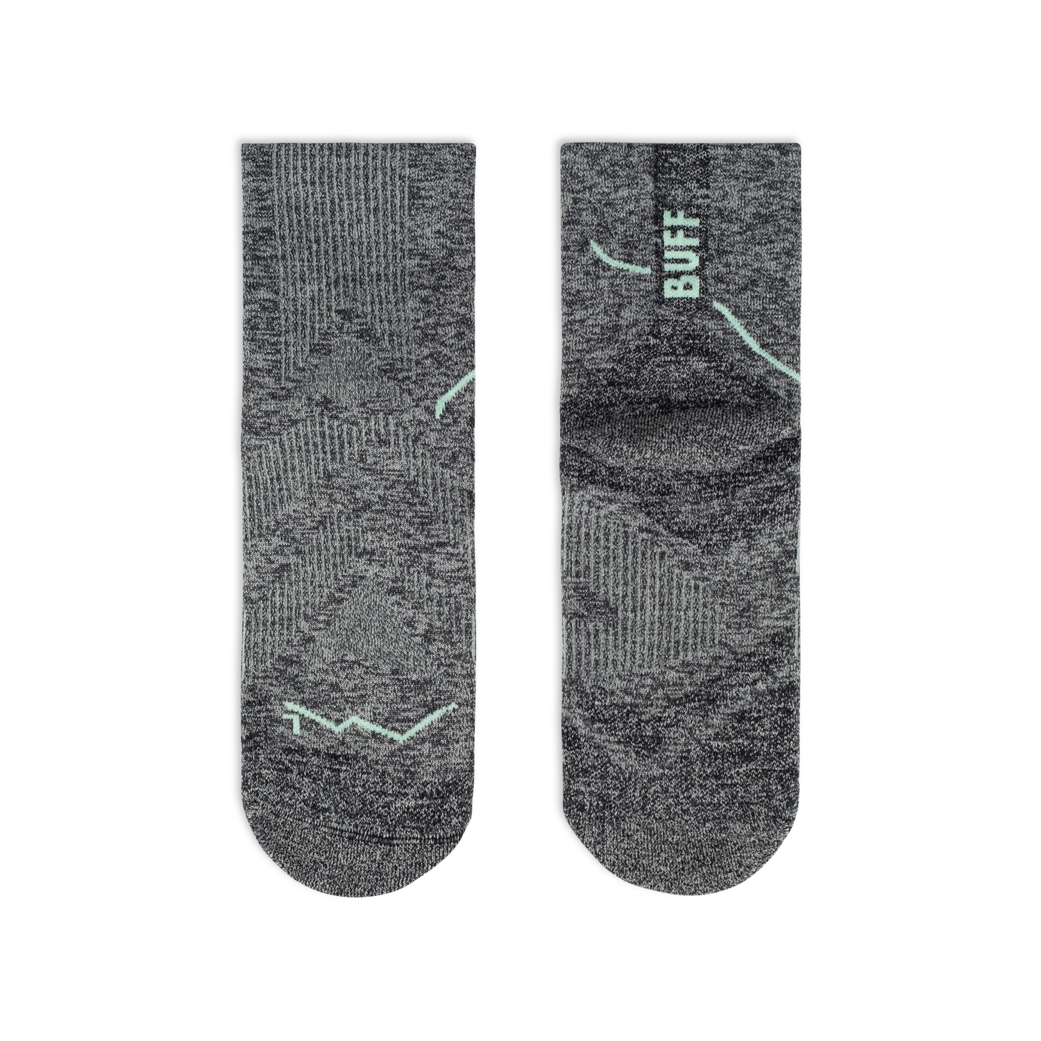 SOCKS DRYFLX QUARTER LIGHT GREY L