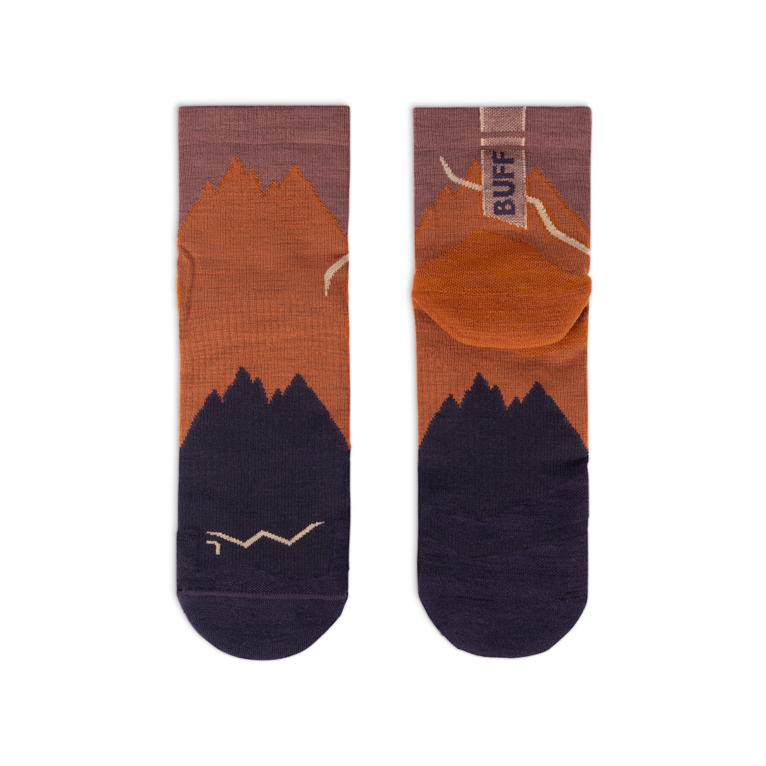 SOCKS LW MERINO WOOL QUARTER LWQ3 GINGER L