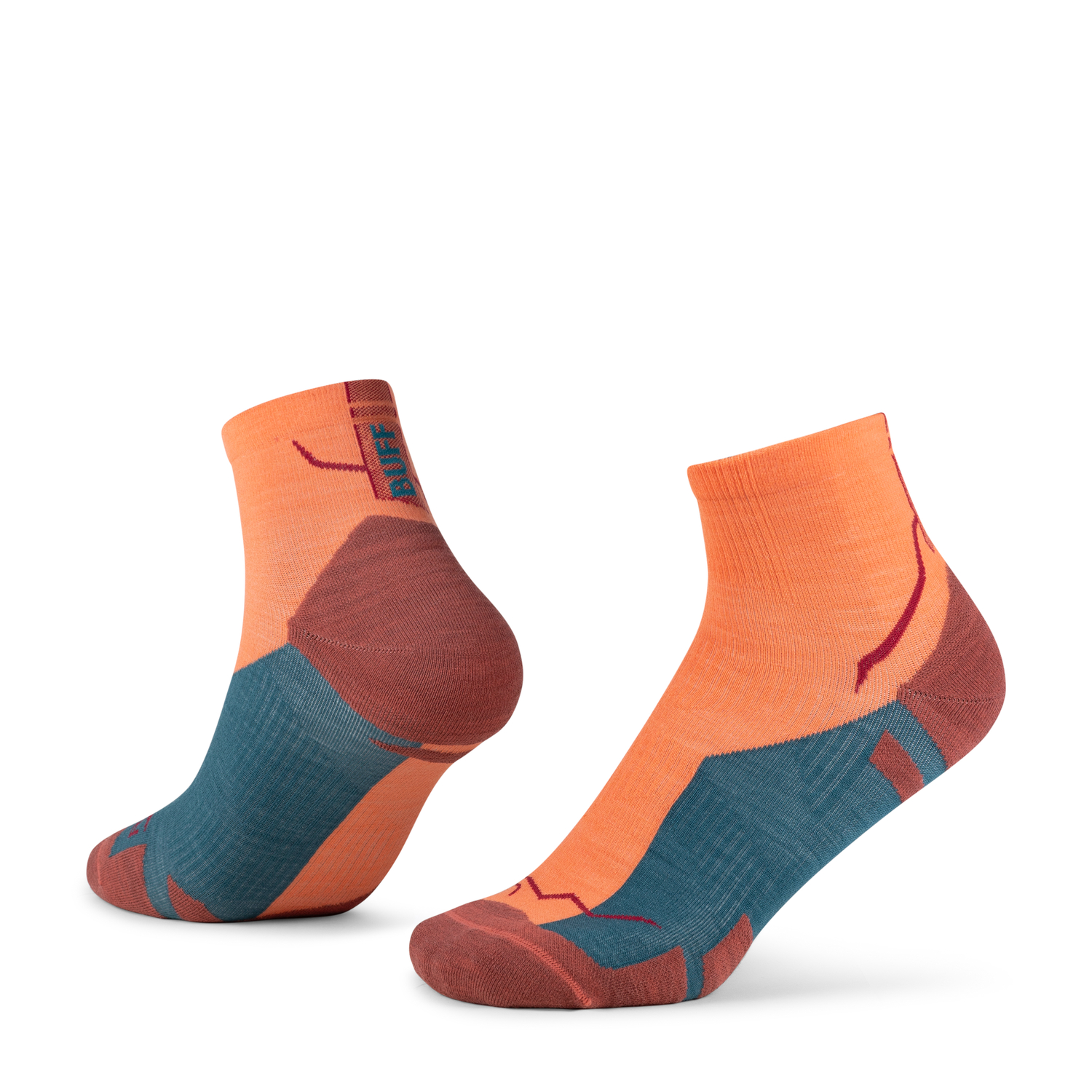 SOCKS LW MERINO WOOL QUARTER LWQ4 FLAMINGO L