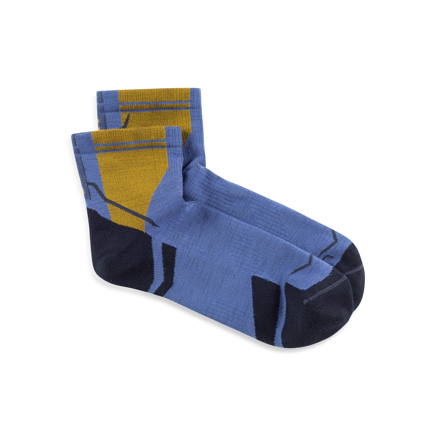 SOCKS LW MERINO WOOL QUARTER LWQ4 BLUE M