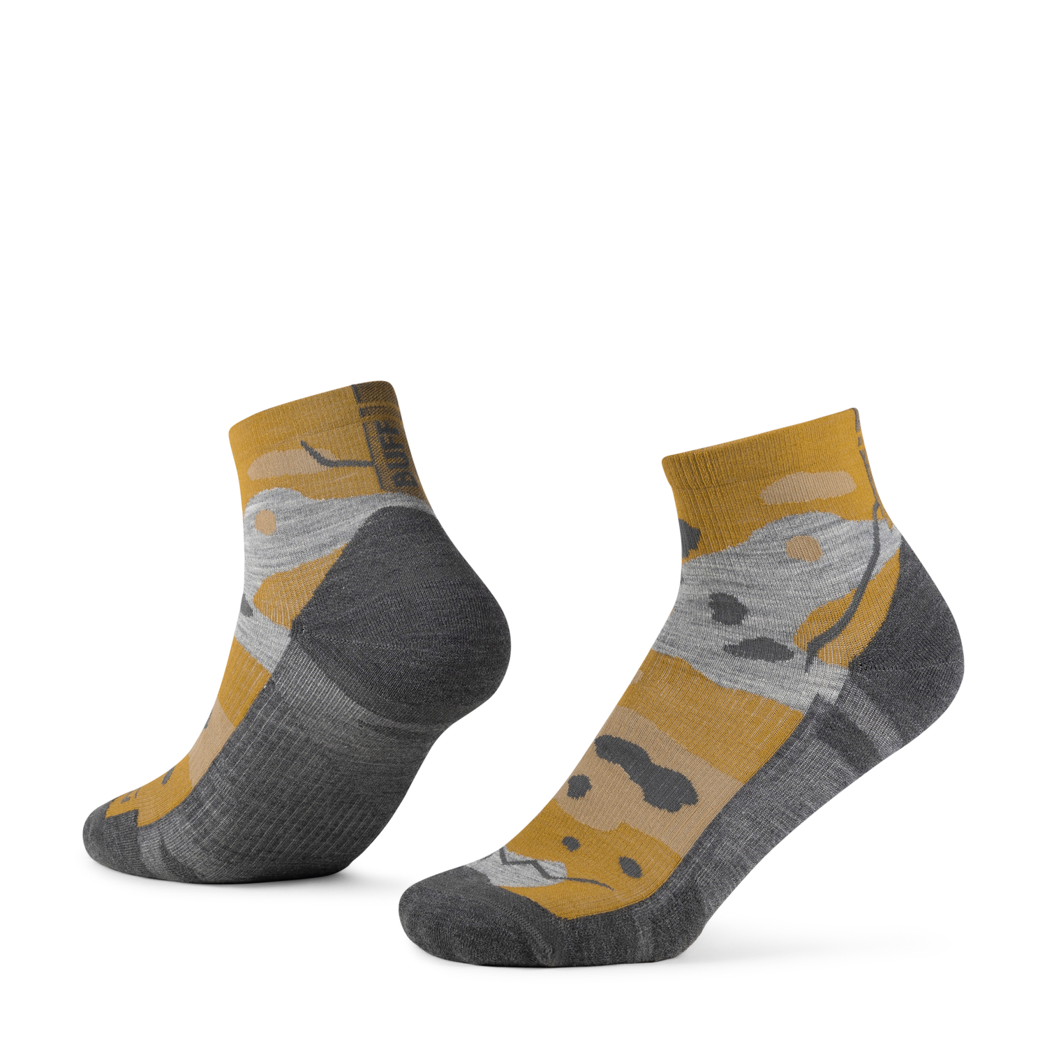 SOCKS LW MERINO WOOL QUARTER LWQ2 UMBER KHAKI M