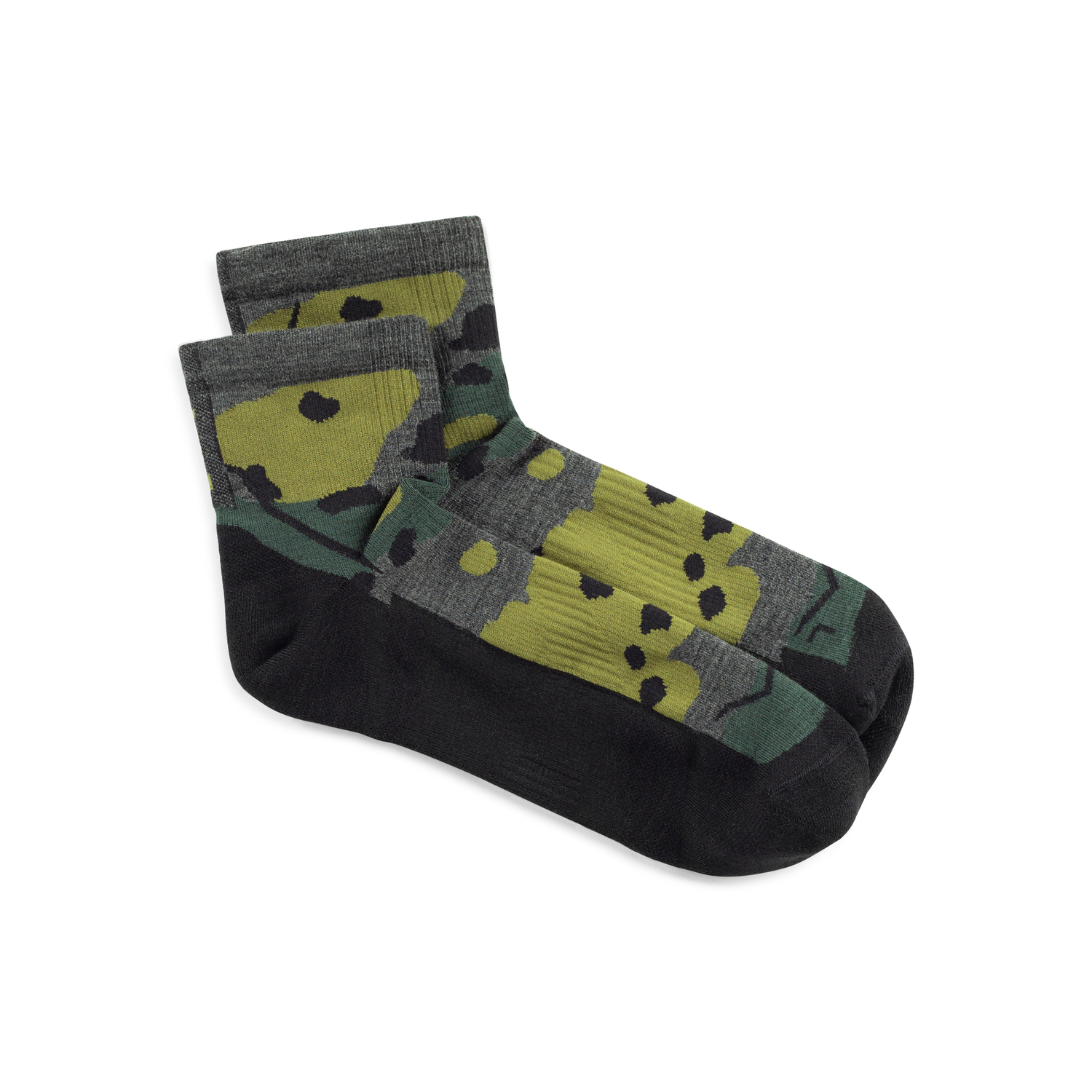 SOCKS LW MERINO WOOL QUARTER LWQ2 GREY M