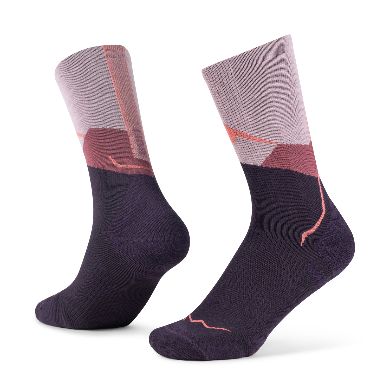 SOCKS LW MERINO WOOL CREW LWC1 PINK S