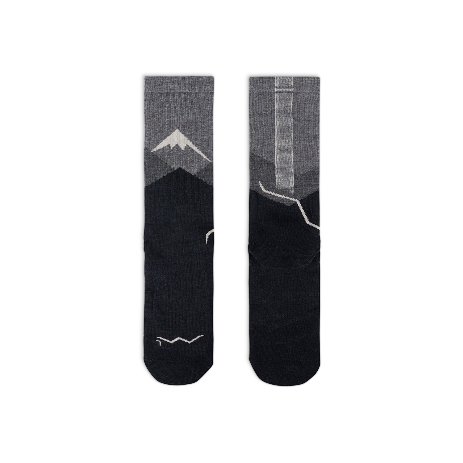 SOCKS LW MERINO WOOL CREW LWC1 GRAPHITE S