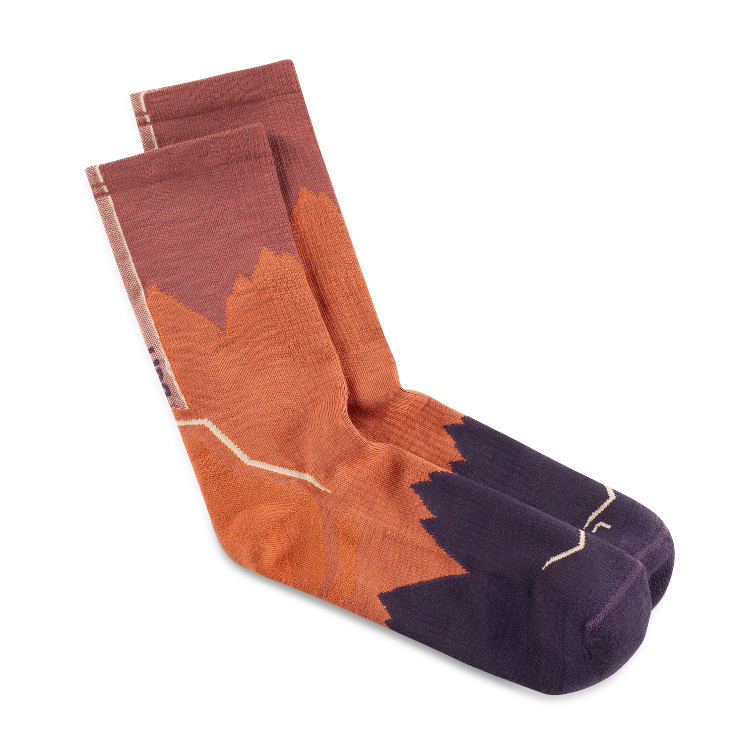 SOCKS LW MERINO WOOL CREW LWC3 GINGER XL