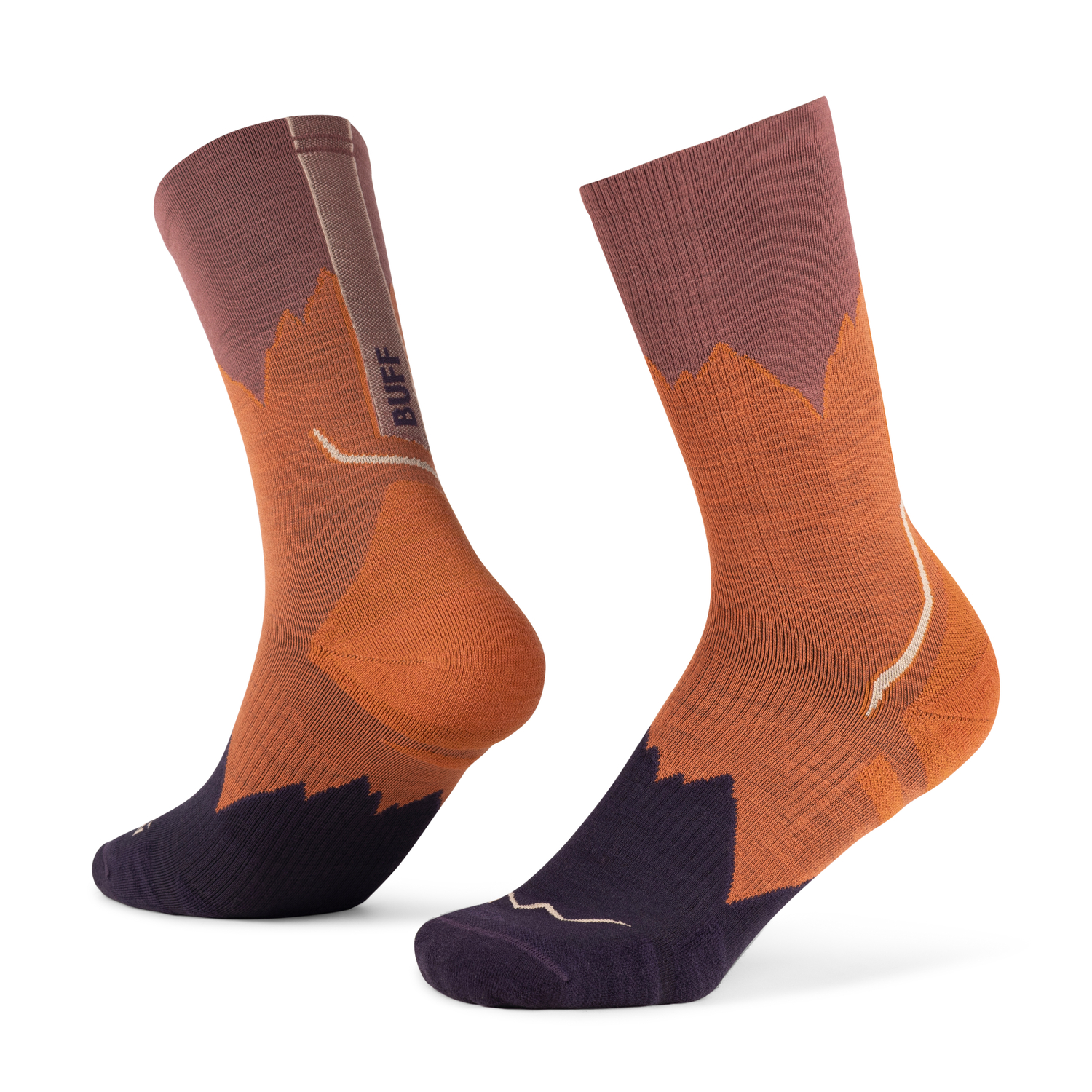 SOCKS LW MERINO WOOL CREW LWC3 GINGER XL