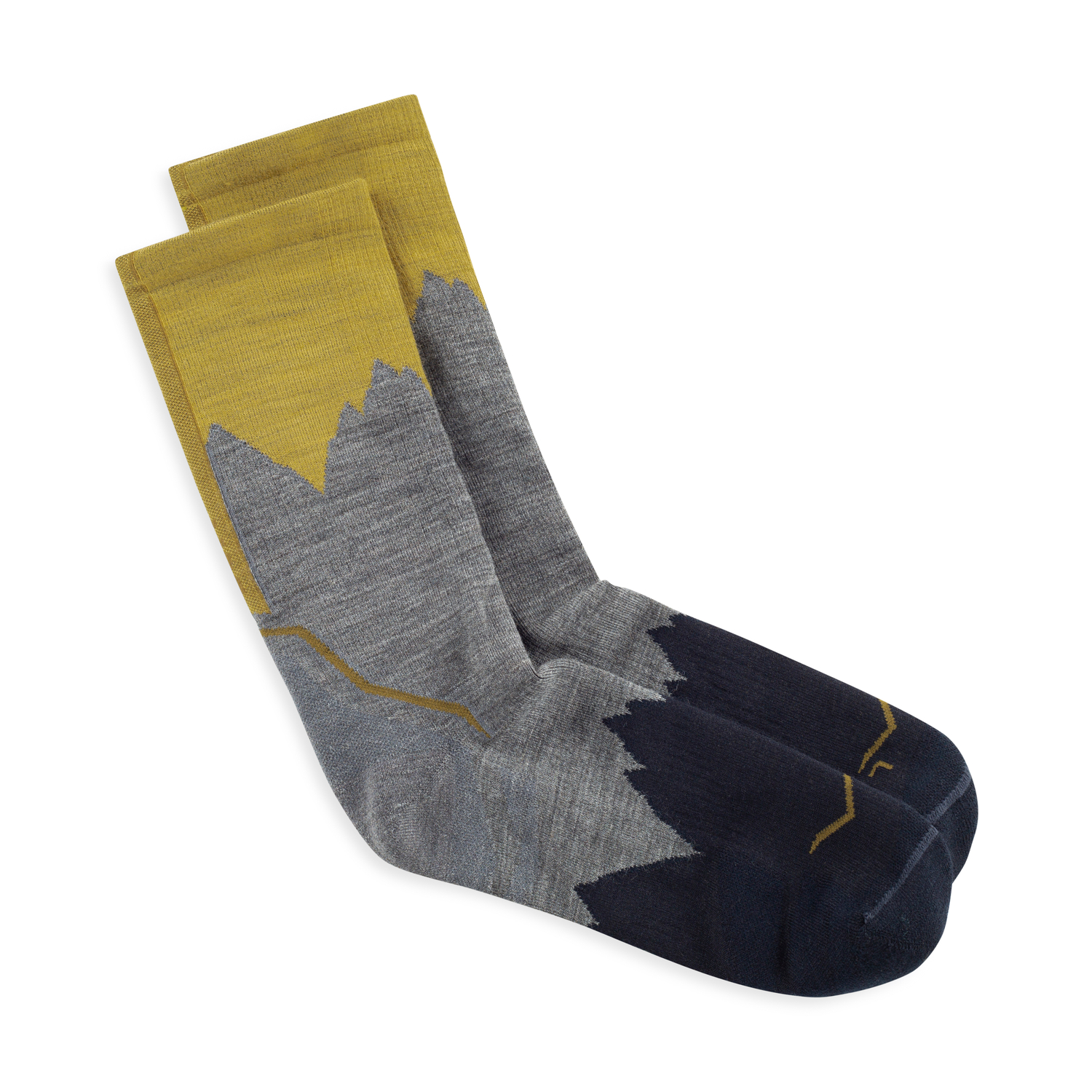 SOCKS LW MERINO WOOL CREW LWC3 GREY M