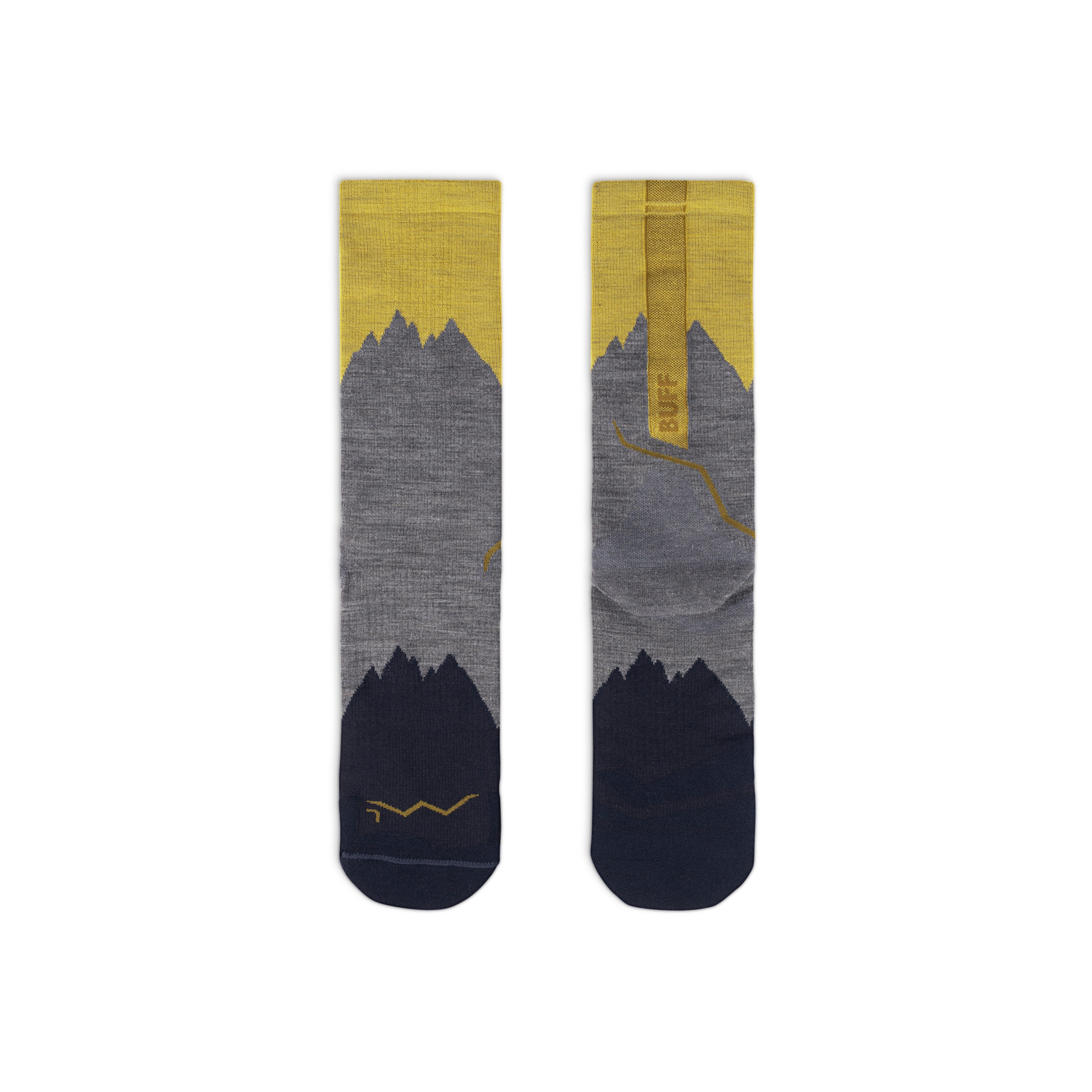 SOCKS LW MERINO WOOL CREW LWC3 GREY M