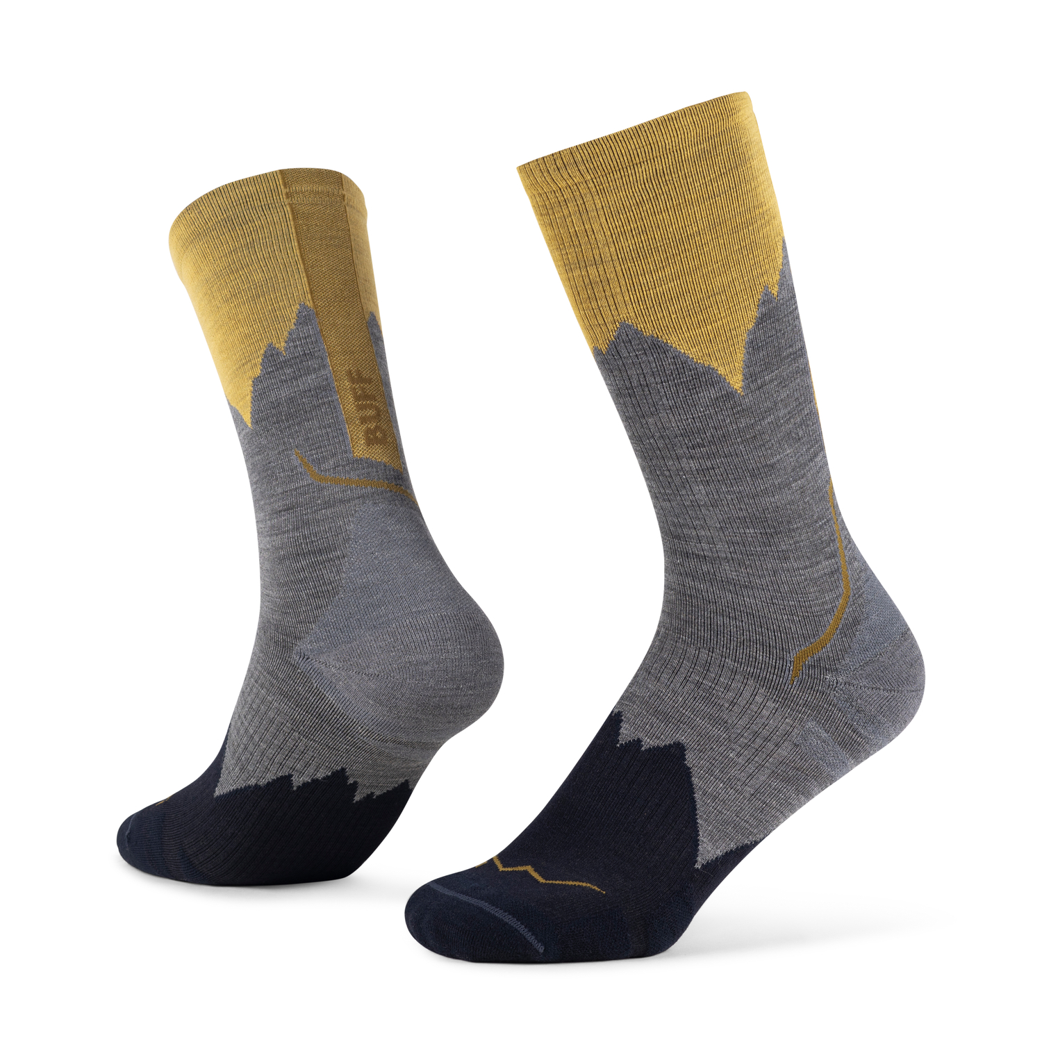 SOCKS LW MERINO WOOL CREW LWC3 GREY L