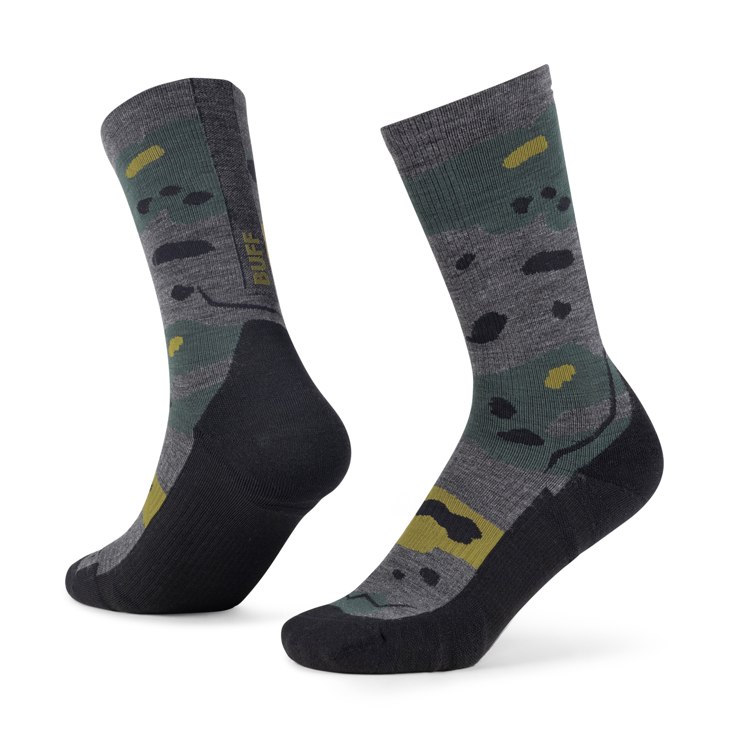 SOCKS LW MERINO WOOL CREW LWC2 GREY L