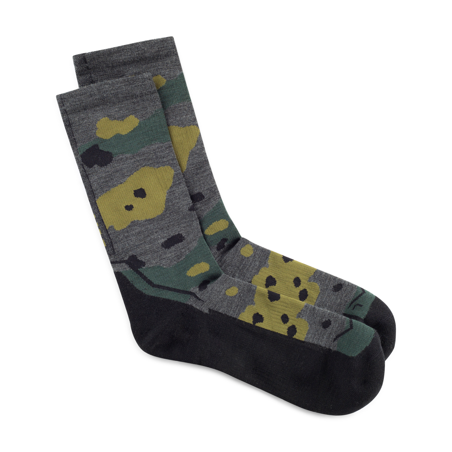 SOCKS LW MERINO WOOL CREW LWC2 GREY XL