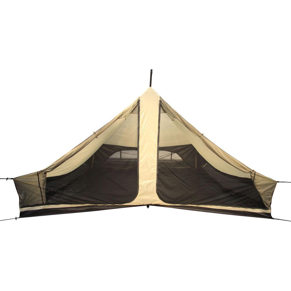 モノポール＋1フレーム型テント Glole12 BLACK グロッケ12 ブラック 5