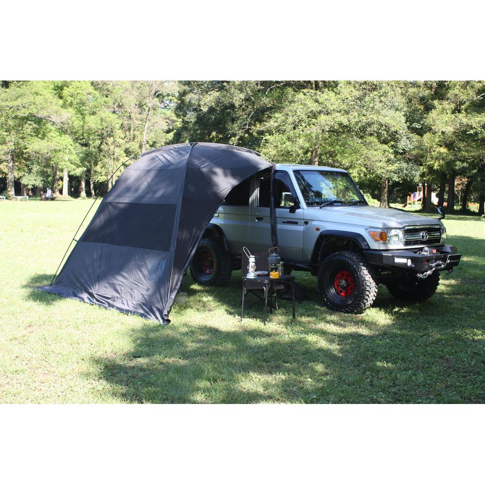 Car Side Shelter Black カーサイドシェルター ブラック 車高170 0cm向け カナディアンイースト 小川キャンパル コラボ 総合スポーツ企業グループ ゼット オンラインショップ