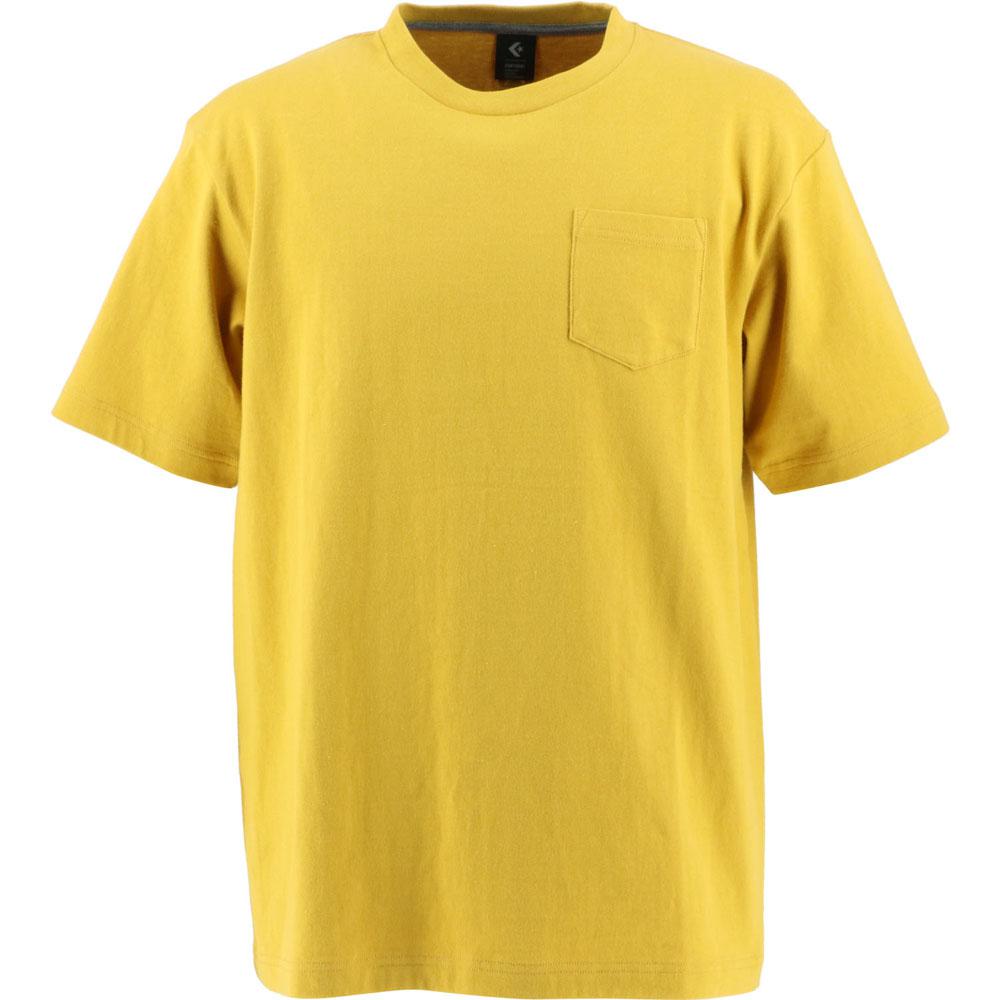 半袖Tシャツ クルーネックTシャツ(胸ポケット付)ルーズシルエット