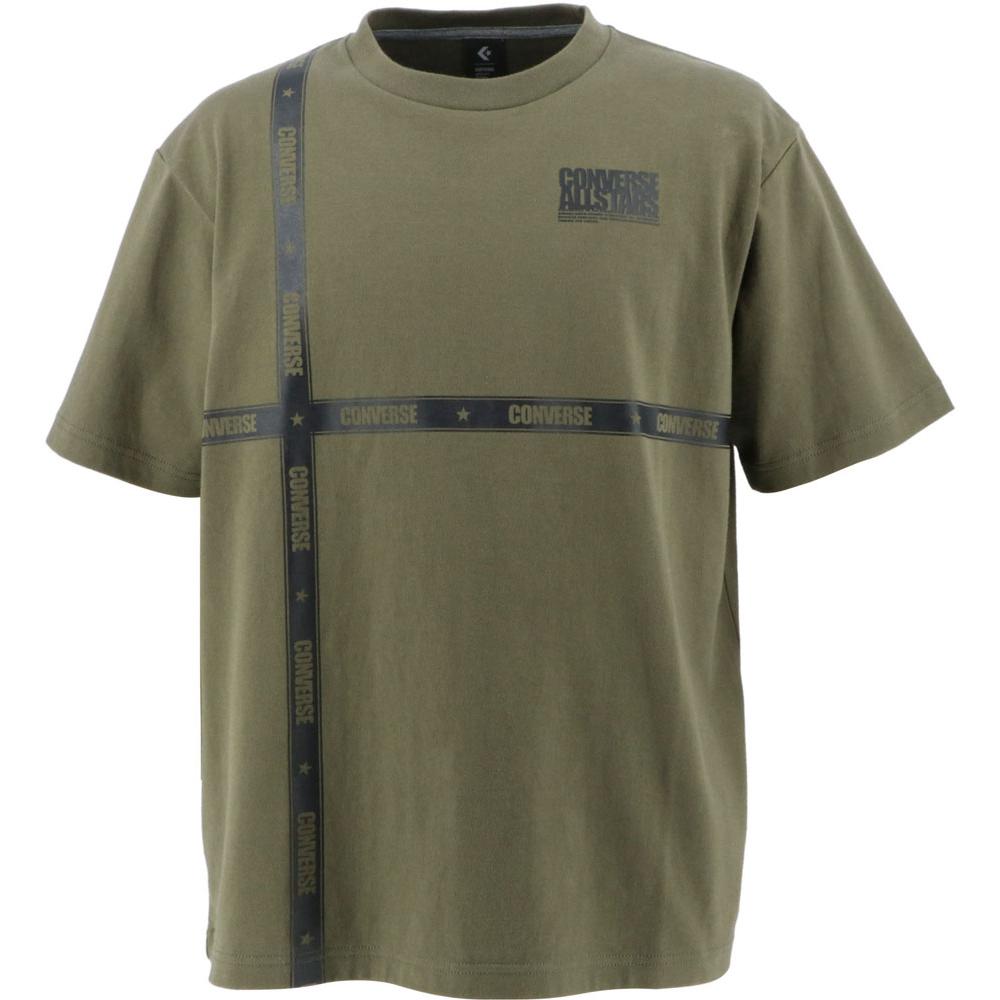 半袖Tシャツ クルーネックプリントTシャツ ルーズシルエット