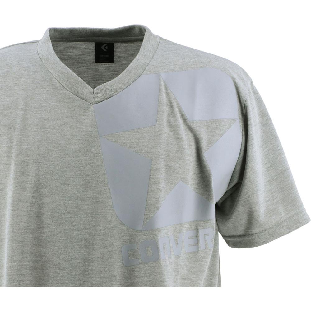 半袖Tシャツ VネックTシャツ(ビッグロゴ)