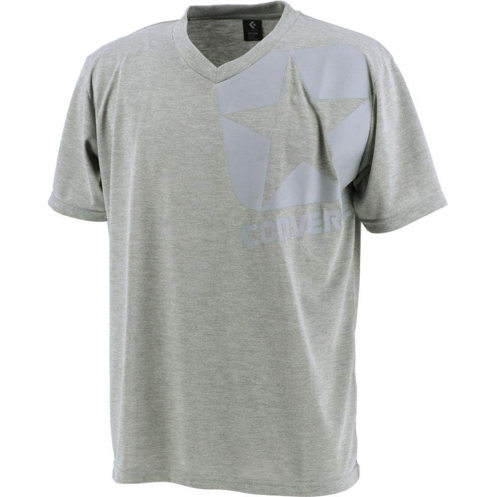 半袖Tシャツ VネックTシャツ(ビッグロゴ)
