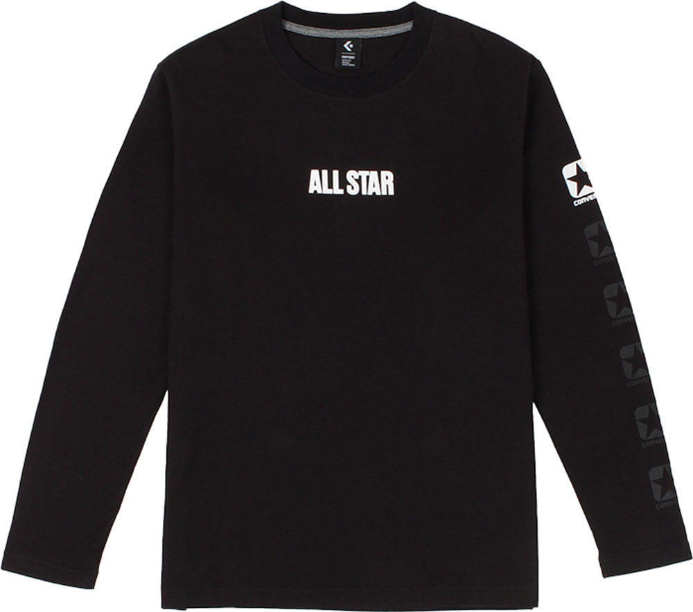 クルーネックロングスリーブTシャツ