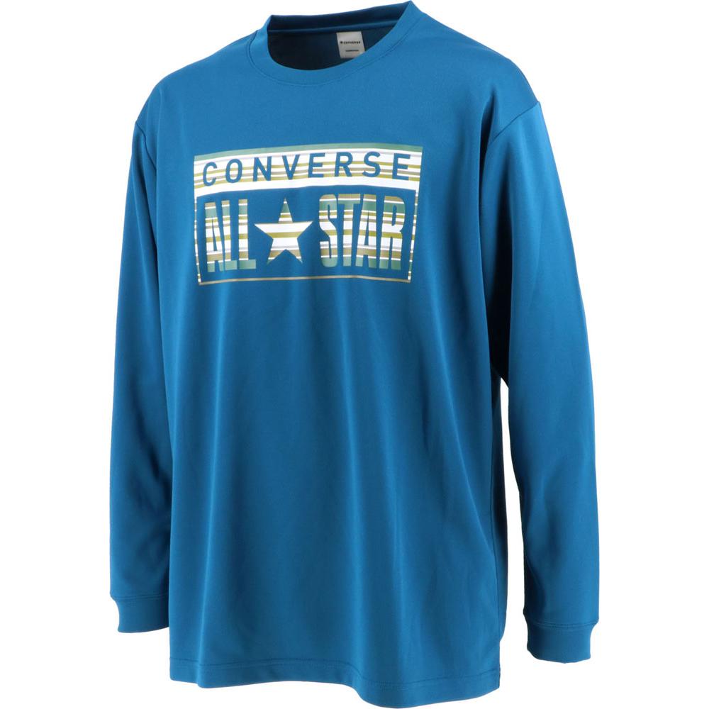 バスケ 練習用 長袖Tシャツ プリントロングスリーブシャツ
