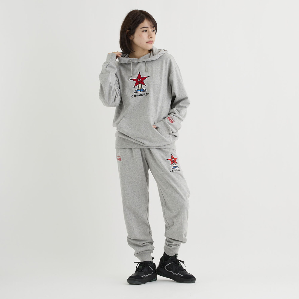 スウェットパンツ(裾ファスナー)