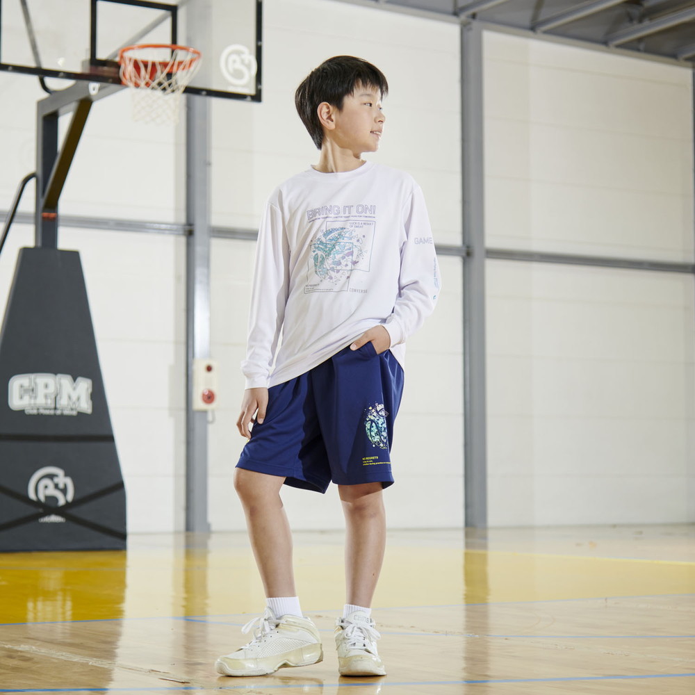 Jr.プリントロングスリーブ