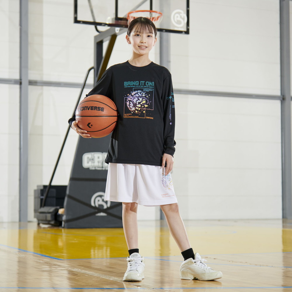 Jr.プリントロングスリーブ
