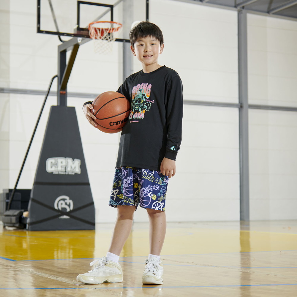 Jr.プリントロングスリーブ
