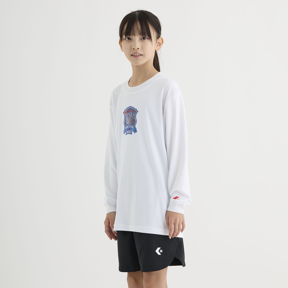 Jr.プリントロングスリーブ