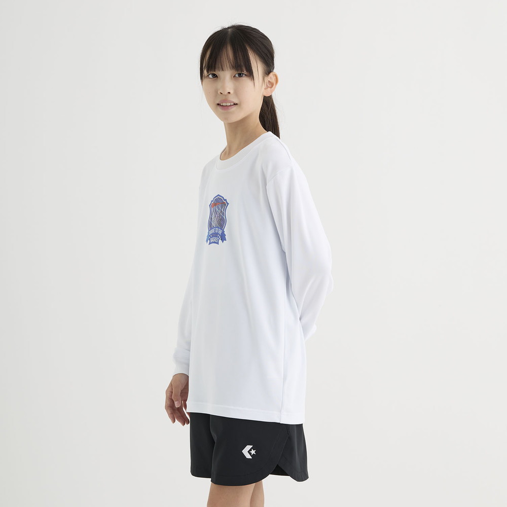 Jr.プリントロングスリーブ