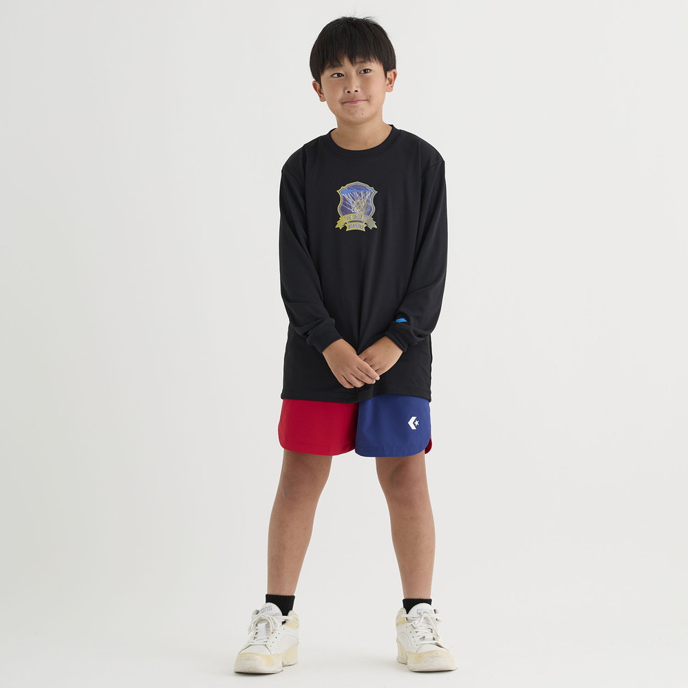 Jr.プリントロングスリーブ