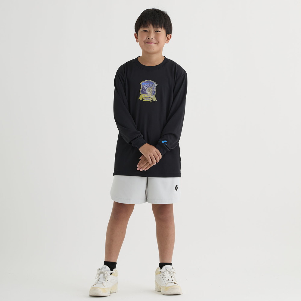 Jr.プリントロングスリーブ