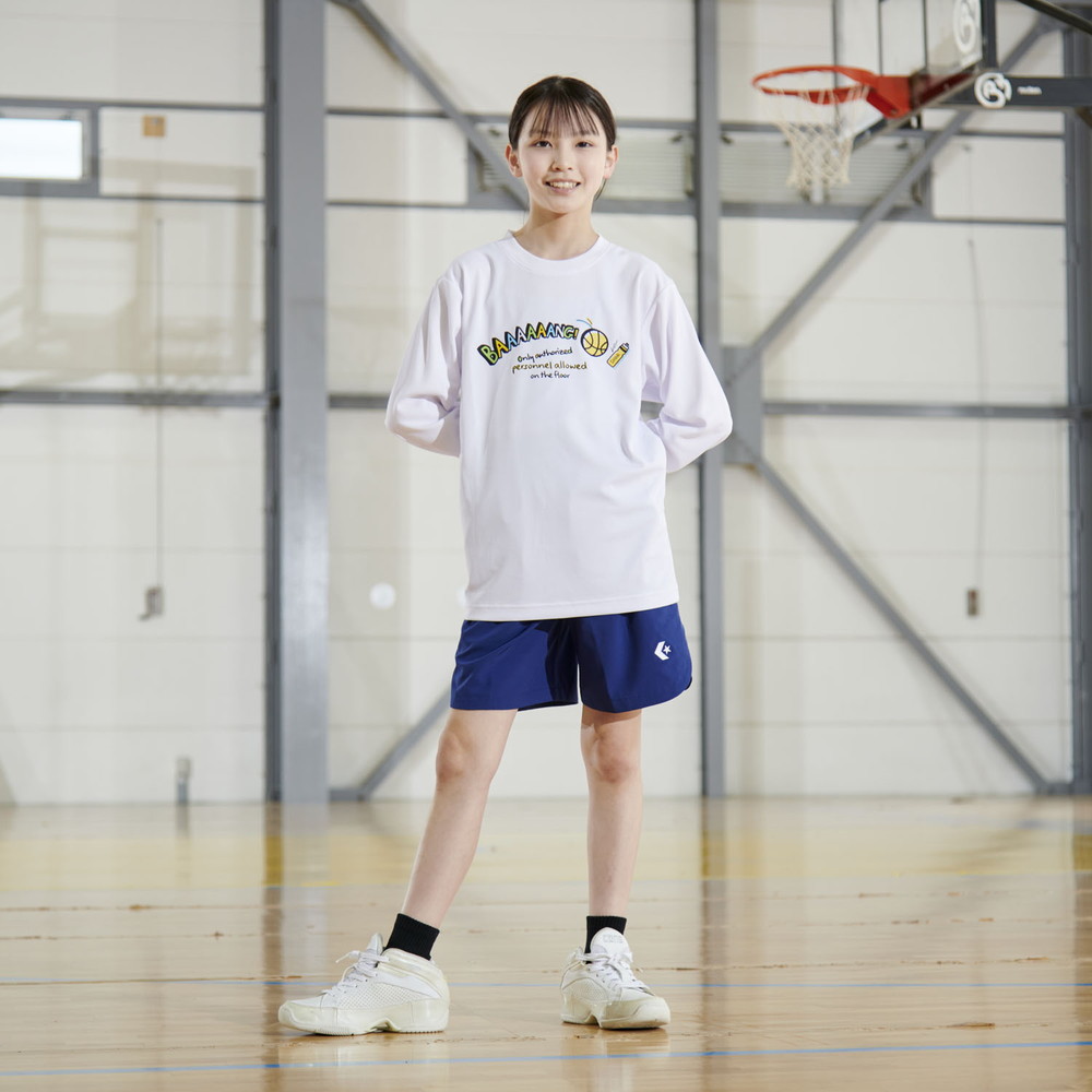 Jr.プリントロングスリーブ